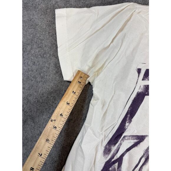 Fox Racing Oversized Sketch Logo Shirt Men Small Motocross Grunge Streetwear Y2K - Picture 5 of 5